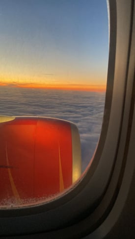 catching flight from india to canada.